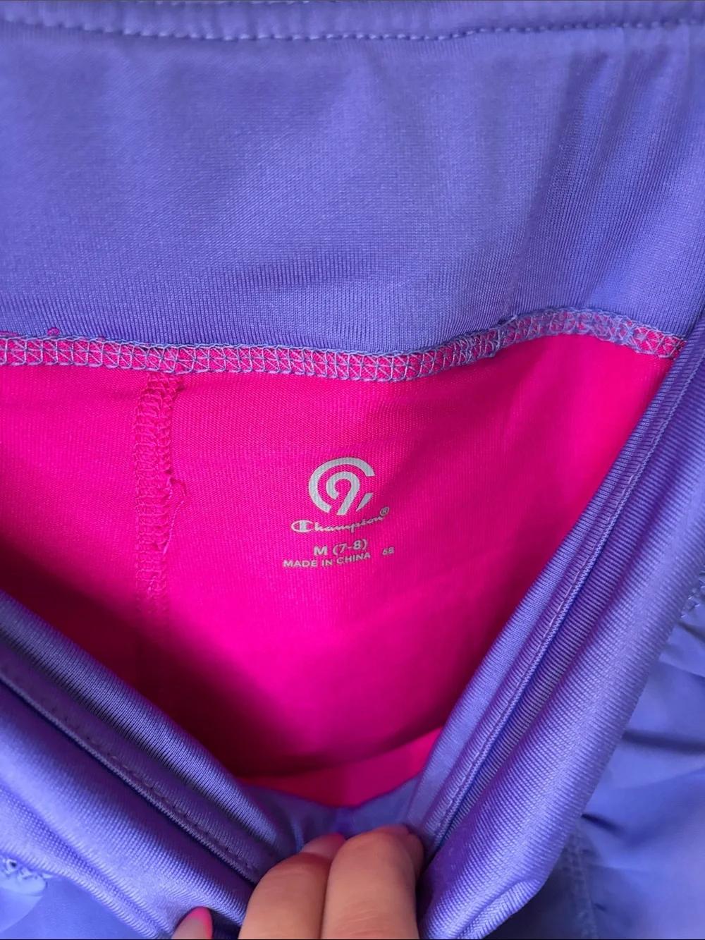 Champion Girls Purple Athletic Skort